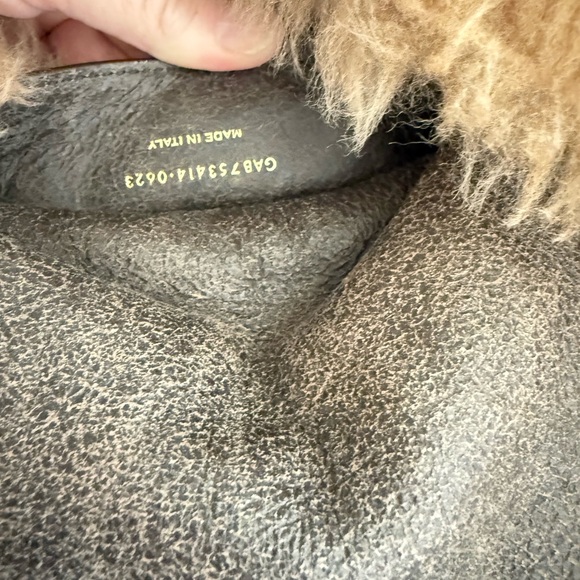 YSL Saint Laurent Kate Shearling Shoulder Bag - Picture 9 of 11